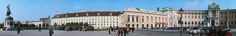 Heldenplatz Hofburg - Click to enlarge
