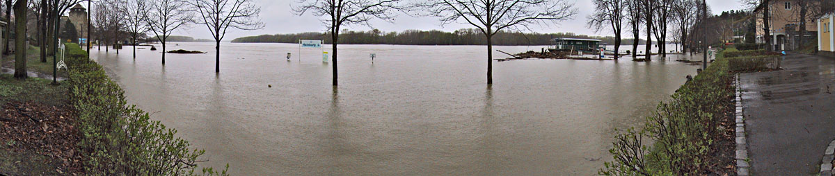 Hochwasser Hainburg