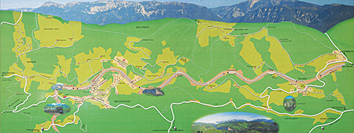 Schautafel Semmeringbahn