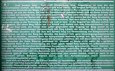 Beschreibung Koz&iacute; Hr&aacute;dek