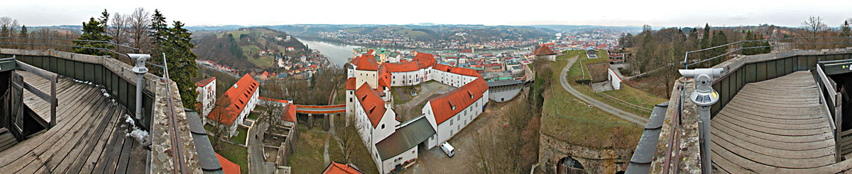 Passau Veste Oberhaus - Klick f�r gr&ouml;&szlig;eres Bild