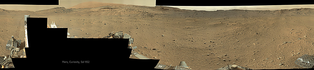 Curiosity Sol 952
