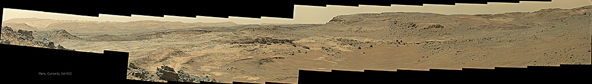 Curiosity Sol 952